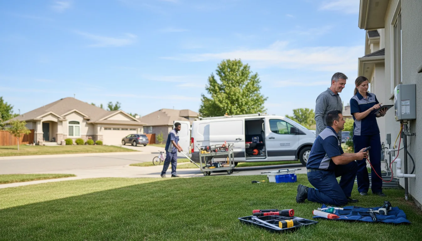 Tankless water heater service in Denmark, ME